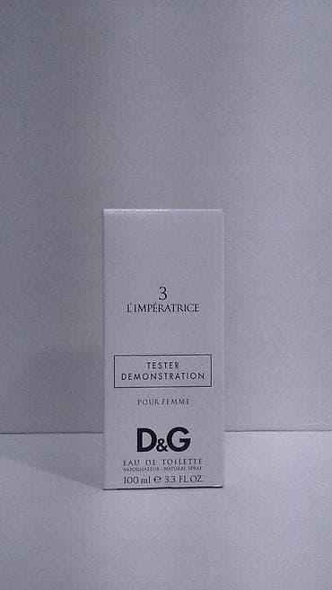 Personal Items: DOLCE & GABBANA NO.3 L'IMPERATRICE EDT100ML TSTR | Dolce — 1