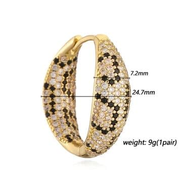 zimske jakne c a: Hoop earrings, Material: Stainless steel — 4