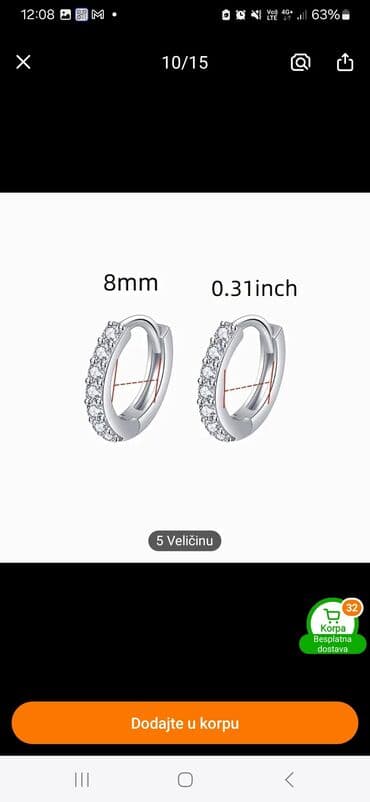 replay kais zenski: Hoop earrings, Material: Silver — 5