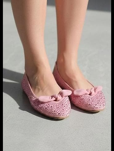 tabi baletanke: Ženske baletanke – roze - Elegantne baletanke u puder-roze boji - — 1