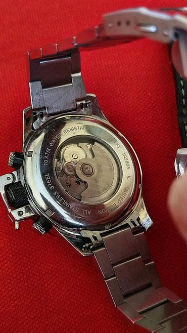 svecane majice: Ingersoll Bison N°12 – automatski muški sat + dodatni kaiš - — 7