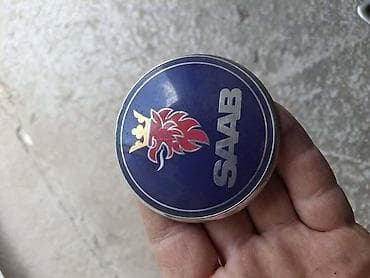 rikverc kamera za auto: ZNAK ZA SAAB 9-3, 9-5 | znak originalni sa slike, cena 2000 din — 1