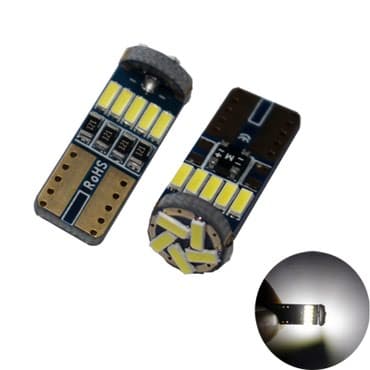 extreme off road gume: Led T10 Bela canbus 15smd 4014 Boja: Bela Greske ne prijavljuje — 3