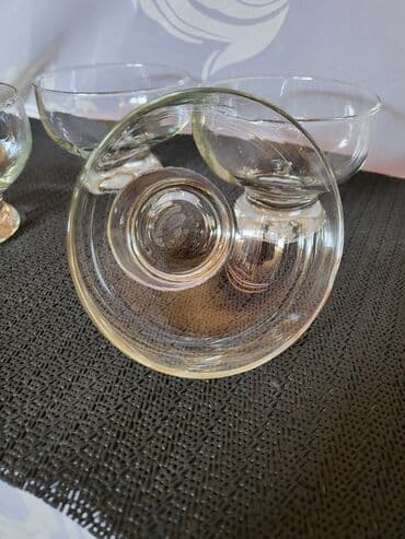 swarovski case za vino cena: Case nove za sladoled iz 2010 god. Case staklene,sve na njima odsjaj — 9