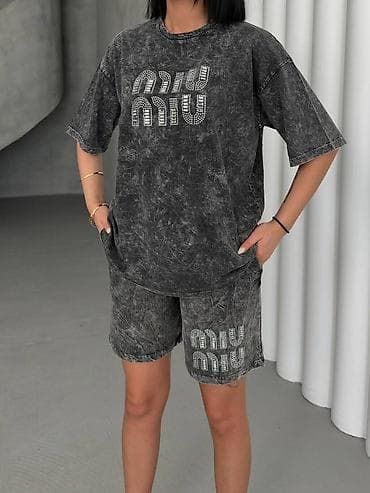 Novo u ponudii!!! Miu miu set od kuvanog pamuka Vel: S M L Cena: 4300