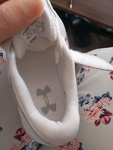 dajhman obuca: Dečije patike Under Armour – bele - Model: sportske patike za decu sa — 5