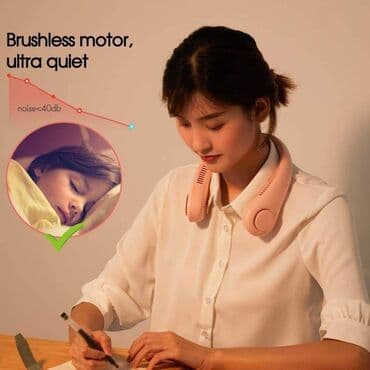 metro ventilatori: Cena 1.700 dinara Mini prenosivi ventilator za vrat bez lopatica USB — 4