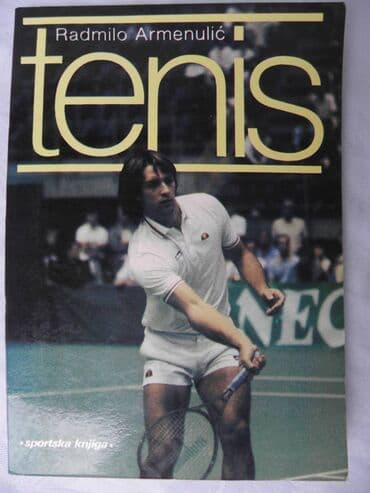 my fault knjiga: Knjiga: Tenis, autor: Radmilo Armenulic, 1985. god — 1