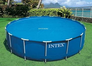 staklo za sto: INTEX Solar Pool Cover 305 cm – Solarna Prekrivka za Bazen 28011 ✅ — 4