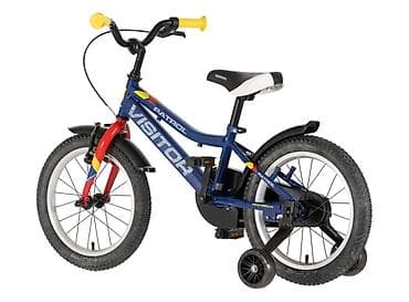 satori za svadbe: Bicikl kids Visitor Patrol 16" 9" V-brake + kontra, plavi perla — 4