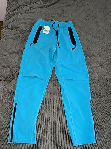 djubretarac muski: NIKE Tech Men's Woven Trousers - Dusty Cactus/Black vel. S NOVO HM — 4