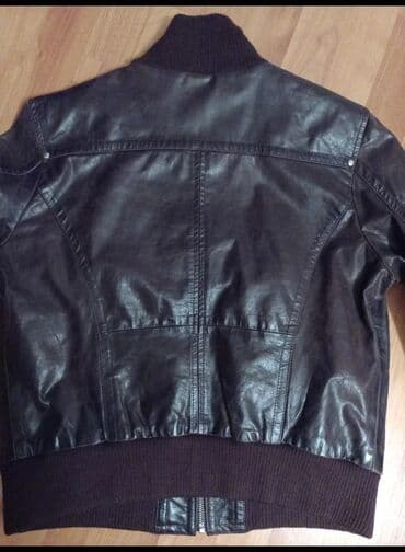 zara farmerice za devojcice: Leather jacket, 152-158 — 3