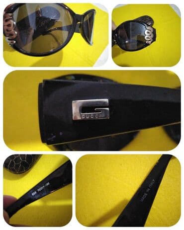 aplikator za sociva cena: Sunglasses, Gucci, color - Black — 4