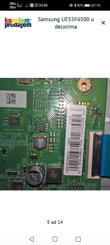 sony playstation 4 slim video game console: Samsung UE55F6500 – delovi Raspoloživi originalni delovi sa TV-a — 6