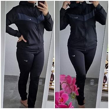 Nike ženska trenerka crna NOVO Novo Mokra likra Veličine 2xl 3xl na lalafo.rs Nike ženska trenerka crna NOVO Novo Mokra likra Veličine 2xl 3xl