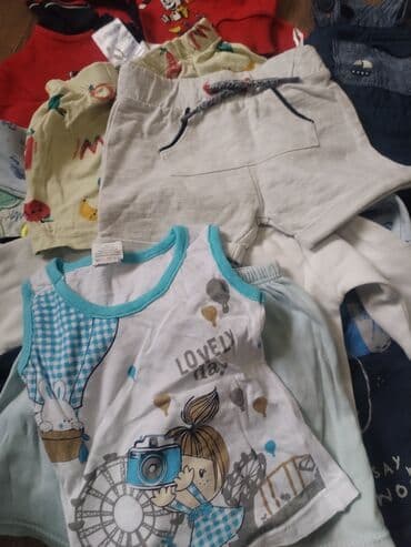 zimske pantalone za devojcice: Bundle: Bodysuits, Pants, Shorts, For boys, age: 3-6 months — 4