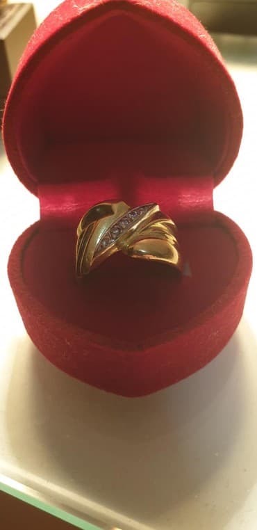 cipele sa platformom: Women's ring, Versace, Material: Gold — 1