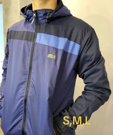 muške zimske jakne c a: Komplet, Lacoste, bоја - Šareno, Mikrofiber — 3