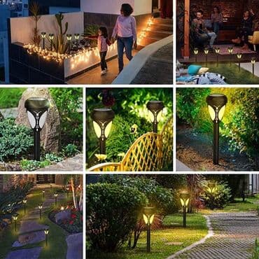 noćna lampa na dodir: Solarna led lampa za dekoraciju dvorista brzo i lako za ugradnju — 2