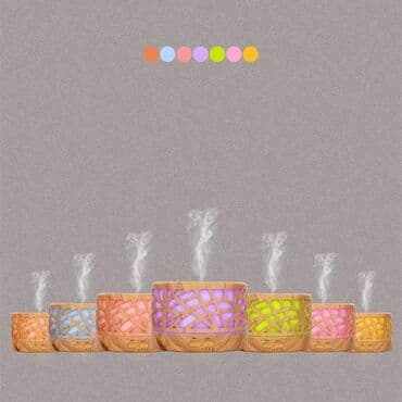 masažeri za leđa: Cena 3000 dinara Aroma difuzor sa 7 led svetla Difuzer esencijalnog — 5