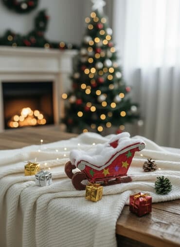 dekoracija stola za bozic: Set ukrasa, bоја - Šareno, Novo — 1