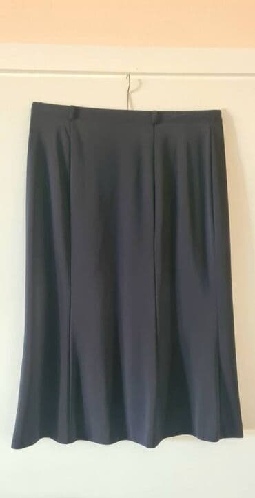 pantalone sa prorezom: L (EU 40), Mini, color - Black — 2
