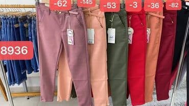 pantalone i kosulje za punije dame: Hit pantalone za vitkiji i puniji stas u puno lepih boja - cena 2300 — 9