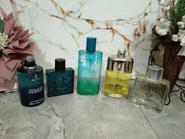 Perike i klipse: Set od 5 muških parfema/EDP: - Petro Blanc Provence – elegantna crna — 5