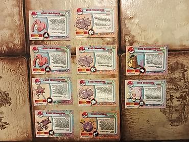 roda bazeni 2023: Pokemon kolekcionarske nalepnice/kartice – set tematskih kartica iz — 3