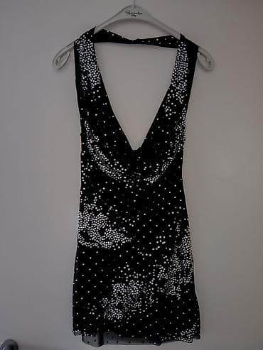 Haljine: Crna mini haljina sa šljokicama – Nasty Gal - Model: mini dužina — 2