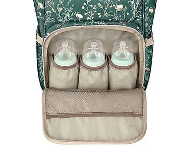 nike školski ranac: KikkaBoo Torba za mame Siena Lux Secret Garden – Deep Green (šifra — 8