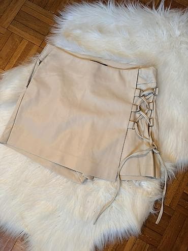 Muška odeća: Set mini suknji – 4 komada - Materijali: veštačka koža (tri modela) i — 2