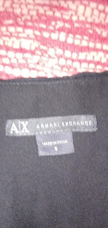 farmerice s: Armani Exchange haljina, veličina S. - Model: kratki rukavi sa blago — 2