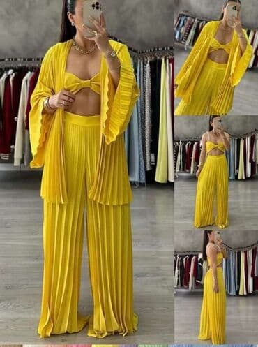 kompleti pantalone i sako: Komplet plisirani — 1
