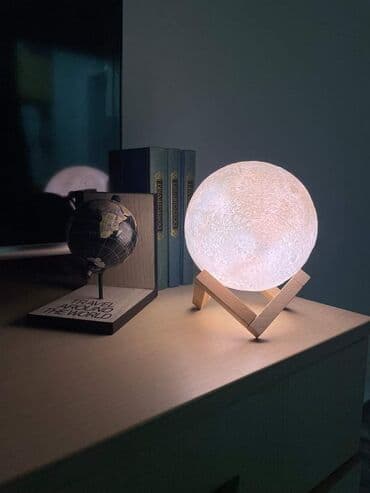 guess haljine za devojcice: 📍Mesec lampa ✨Korišćenjem napredne tehnologije 3D štampe vraća — 4
