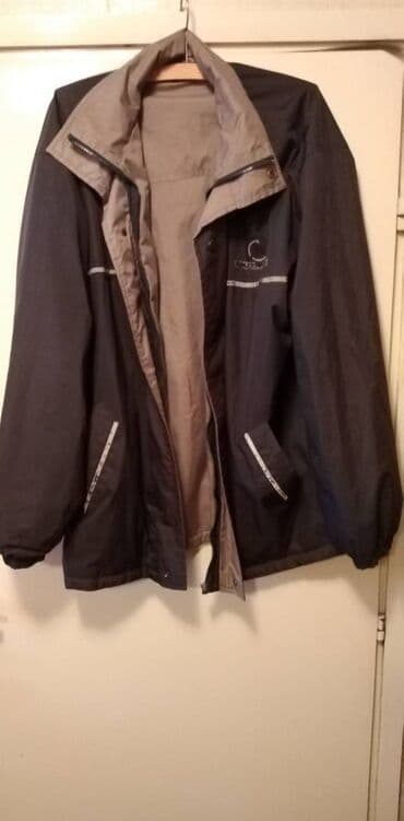 teksas jakna sa kapuljacom: Jakna muska Southpole crna/siva velika br. XXXL, vel.185 cm.sa 2 — 1