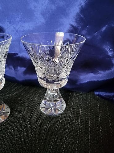 case za mladence uradi sam: Case kristal rucni rad Rogaska Slatina iz 70ih god. Case rucna — 10