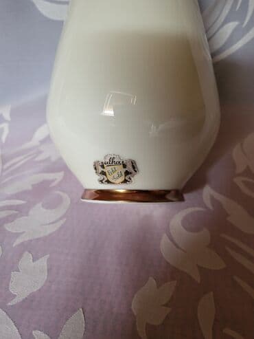 dormeo jastuk i cebe za decu: Vaza nova Alka porcelan,zlato 1938 do 1958g. Bavaria. Nova — 8