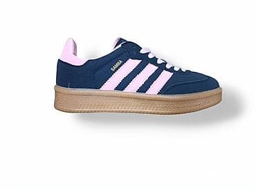 lasocki patike: Adidas Samba patike – tamnoplavo-roze izdanje sa klasičnim gumenim — 1