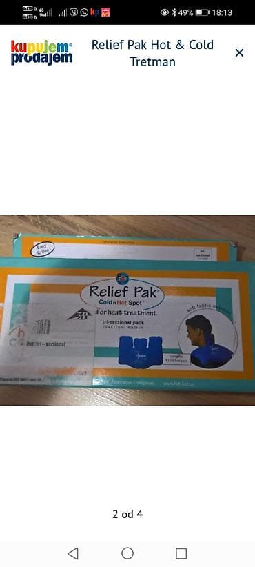 zara torba za laptop: Relief Pak Cold n’ Hot Spot – termo gel pakovanje za hladni ili topli — 2