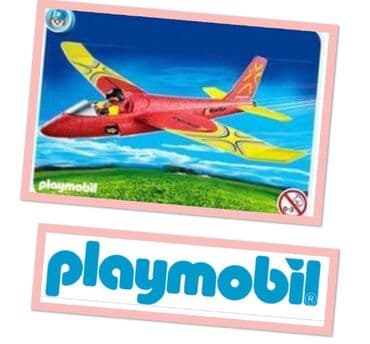 robot kuca igracka: PLAYMOBILE set AVION 48 cm Raspon krila - 50cm. Rasklopiv. Igra za — 1