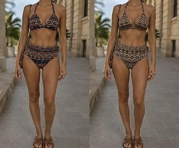 gerry weber beograd: Dvodelni kupaći kostim. - Model: bikini sa visokim gaćicama i trokut — 1
