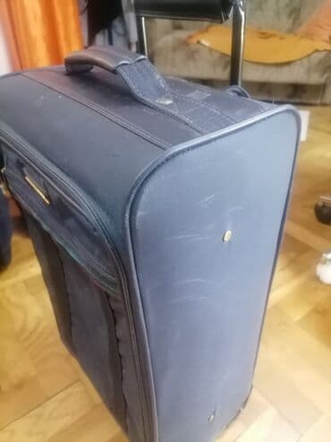 teget torbe: Large suitcase, color - Blue — 6