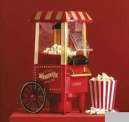 presa za cedjenje masti: Cena 4500din✅ Nostalgia Electrics RETRO stoni aparat za kokice Opšte — 1