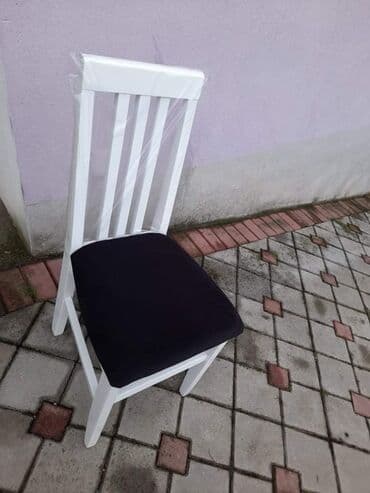 bele stolice: Stolice tarabice u hrast braon 30e a bela 32e — 5