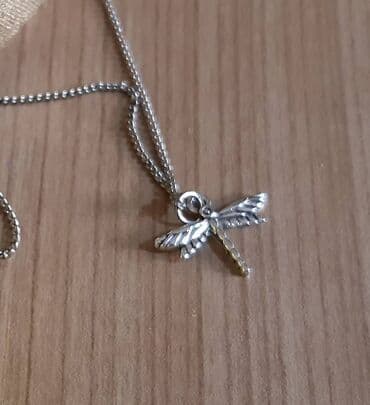 adidas samba srebrne: Pendant necklace, Material: Stainless steel — 6