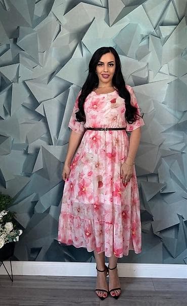 ps haljine: Ženska midi haljina s cvetnim printom
2500 din 
S M L Xl — 1