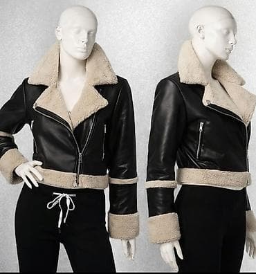 superdry helanke: Ženska kraća jakna sa krznenom postavom (shearling stil) - Spoljašnji — 3