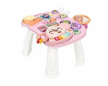 stalak za kupanje bebe: KIKKA BOO Guralica/Hodalica PLAY & GROW 2in1 – pink Šifra — 6