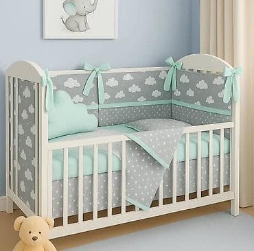 deciji kvad na benzin: Bebi posteljina 6000 din ✨️ Ogradica 60x120x60cm Carsav 150x110cm — 10